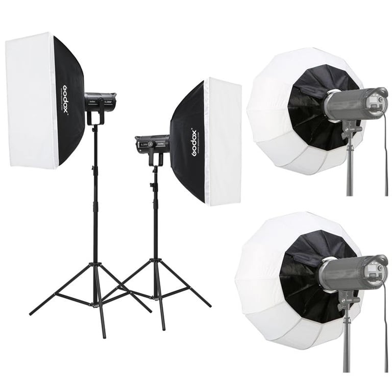 Bộ kit 2 đèn led Continuous Light Godox SL200 II