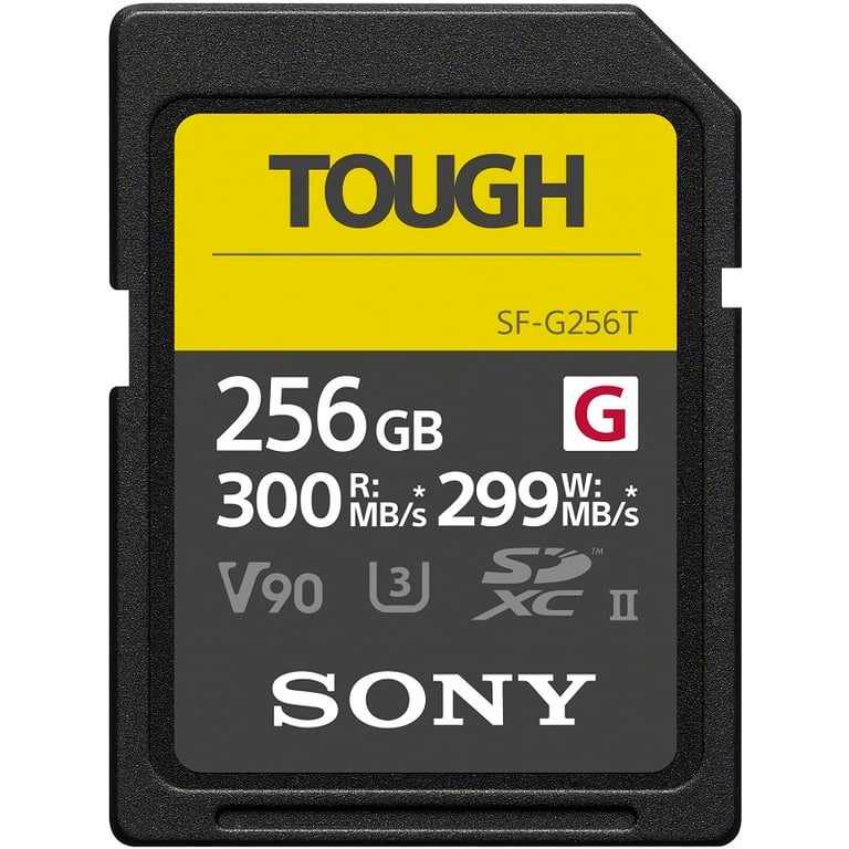 Thẻ nhớ SDXC Sony Tough 256GB 300MB/299MB/s (SF-G256T/T1)