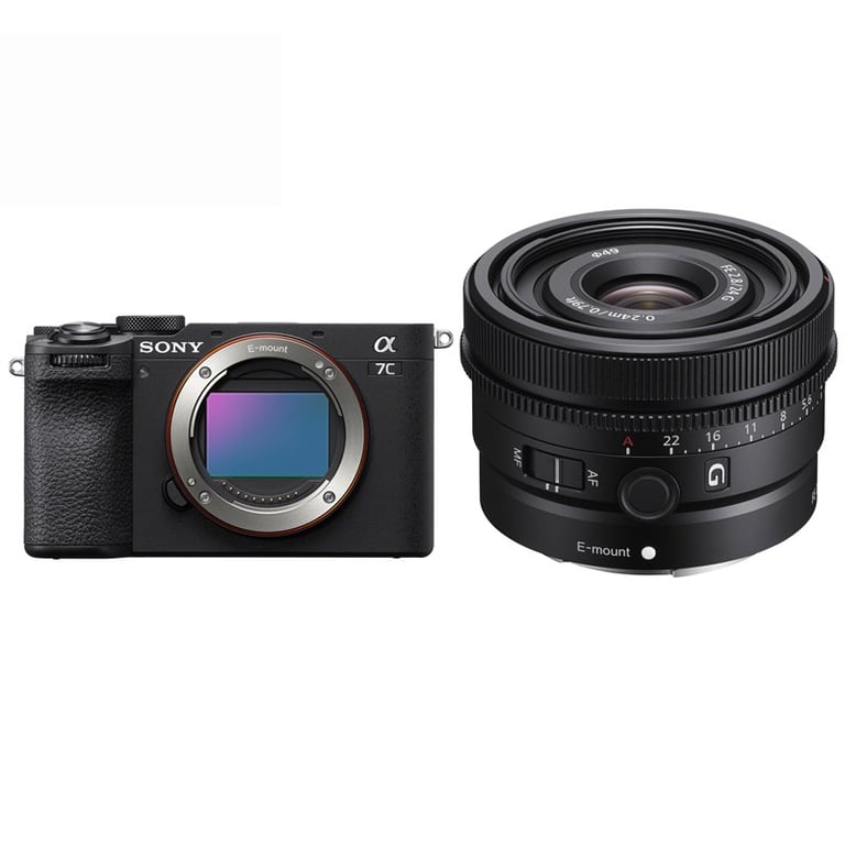 Sony Alpha A7C Mark II Body + Sony FE 24mm F2.8 G