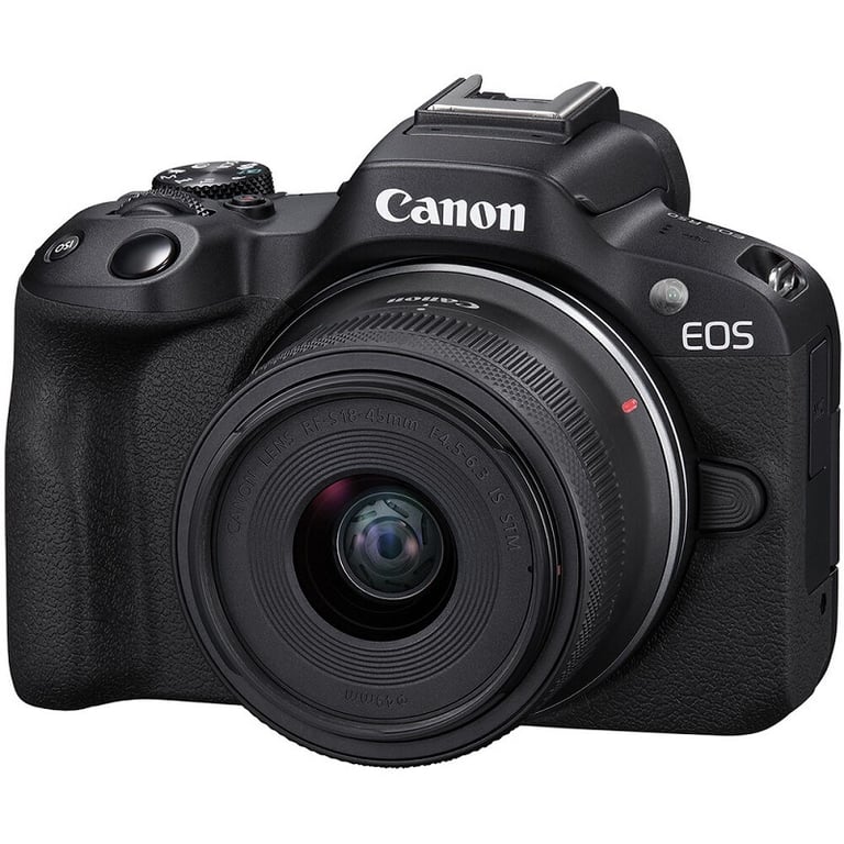 Máy ảnh Canon EOS R50 (Kit RF-S18-45mm F4.5-6.3 IS STM Đen)