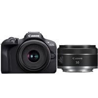 Máy ảnh Canon EOS R100 Kit RF-S18-45mm + RF 50mm F1.8 STM