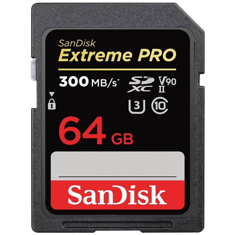 Thẻ nhớ SDXC SanDisk Extreme Pro 64GB 300Mb/300Mb/s