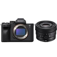 Sony Alpha A7 Mark IV Body + Sony FE 50mm F2.5 G
