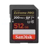 Thẻ nhớ SDXC Sandisk Extreme Pro 512GB 200MB/140MB/s
