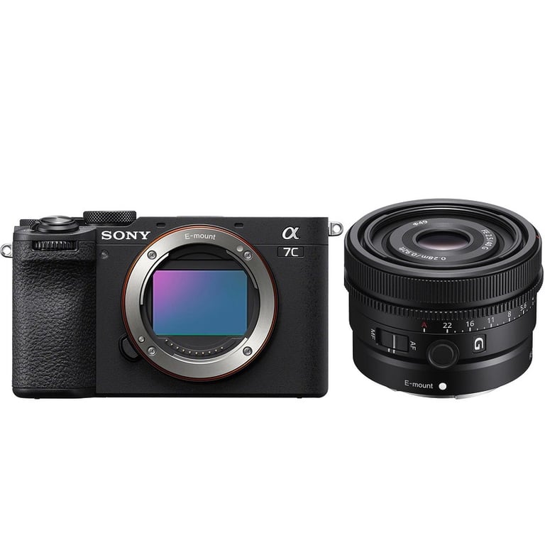 Sony Alpha A7C Mark II Body + Sony FE 40mm F2.5 G