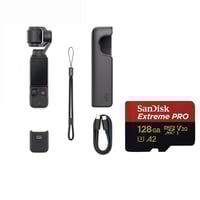 Máy quay DJI Osmo Pocket 3 + Thẻ nhớ MicroSDXC Sandisk Extreme Pro 128GB 200MB/90MB/s