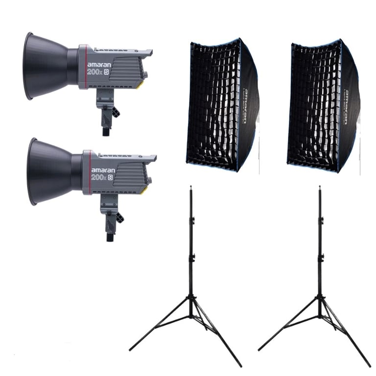 Bộ kit 2 đèn led Amaran 200x-S Bi-Color