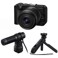 Canon EOS R50 V kit RF-S 14-30mm + Microphone Canon DM-E100 + Báng tay cầm Canon HG-100TBR