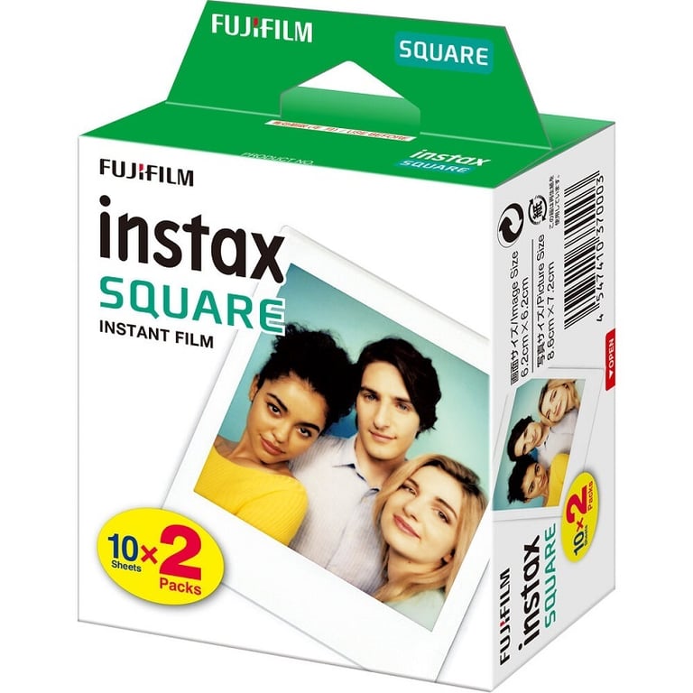 Hộp phim Fujifilm Instax Square (20 Tấm)