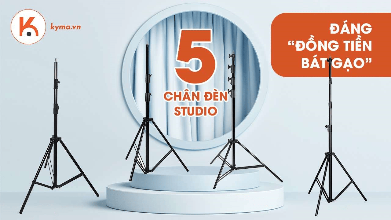 Điểm danh top 5 chân đèn studio chất lượng tốt, đáng “đồng tiền bát gạo” nhất hiện nay