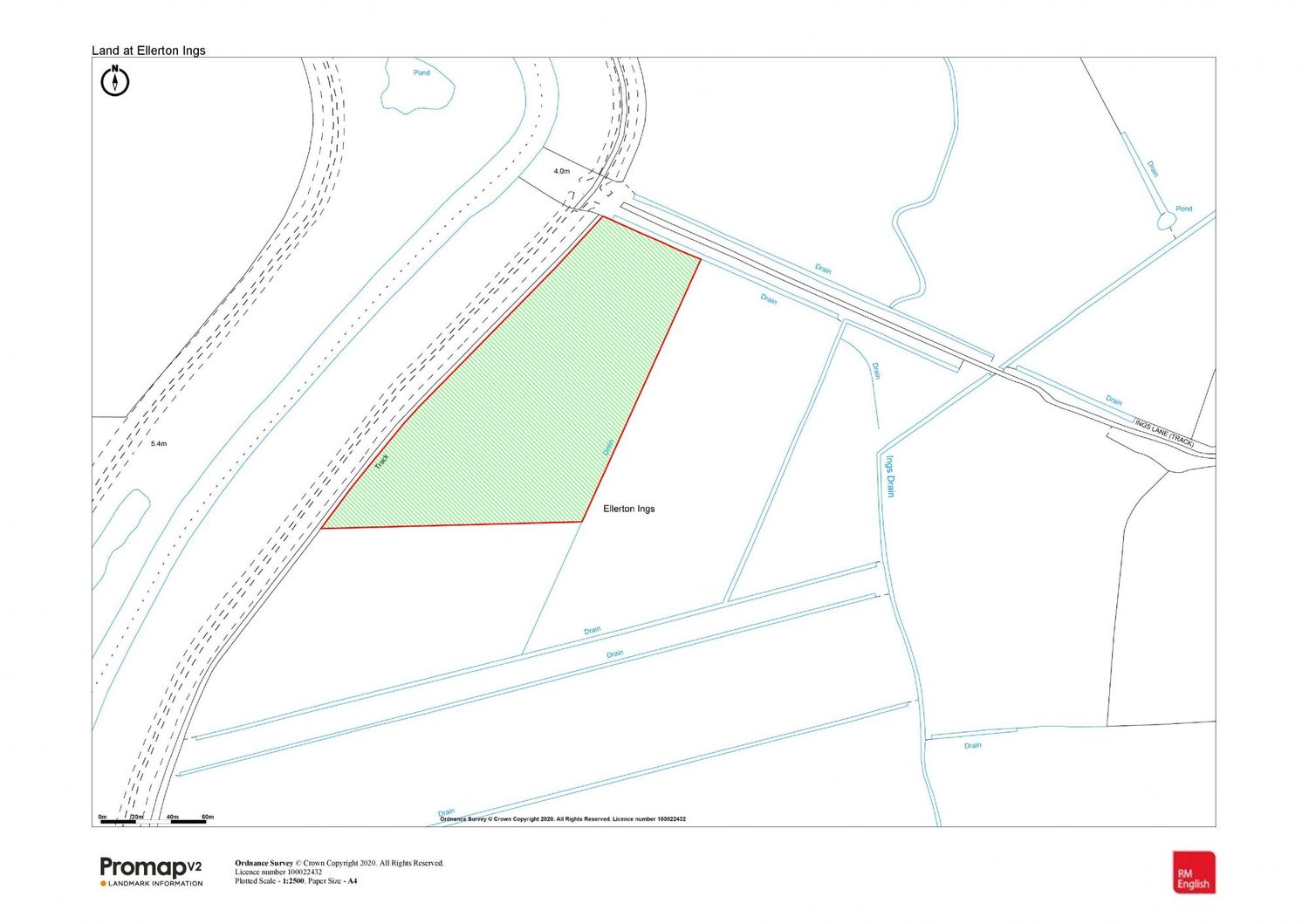 Land on Ellerton Ings  , , Ellerton