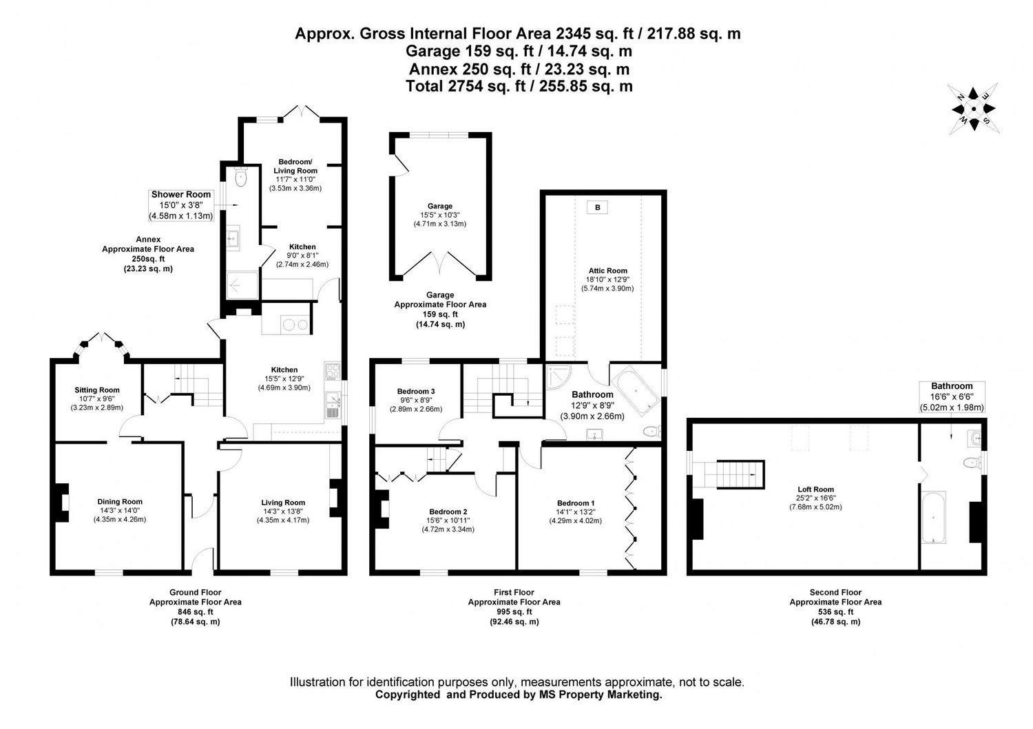 Oak House Farm Main Street, Bolton, York Floorplan