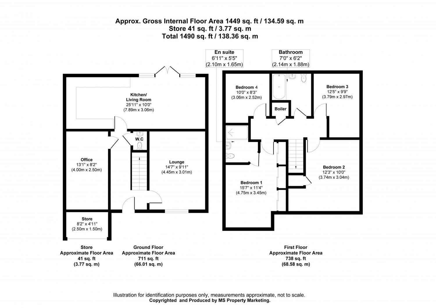 27 Londesborough Road, Market Weighton, York Floorplan