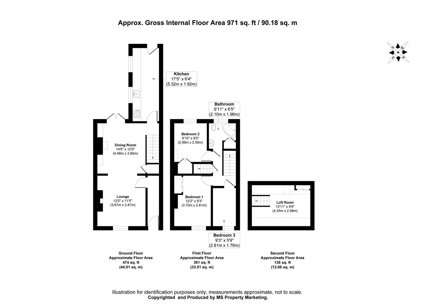 9 Victoria Road, Pocklington, York Floorplan