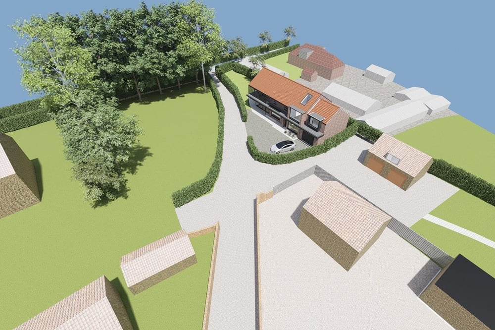 Building Plot Park Lane Wilton York RM English