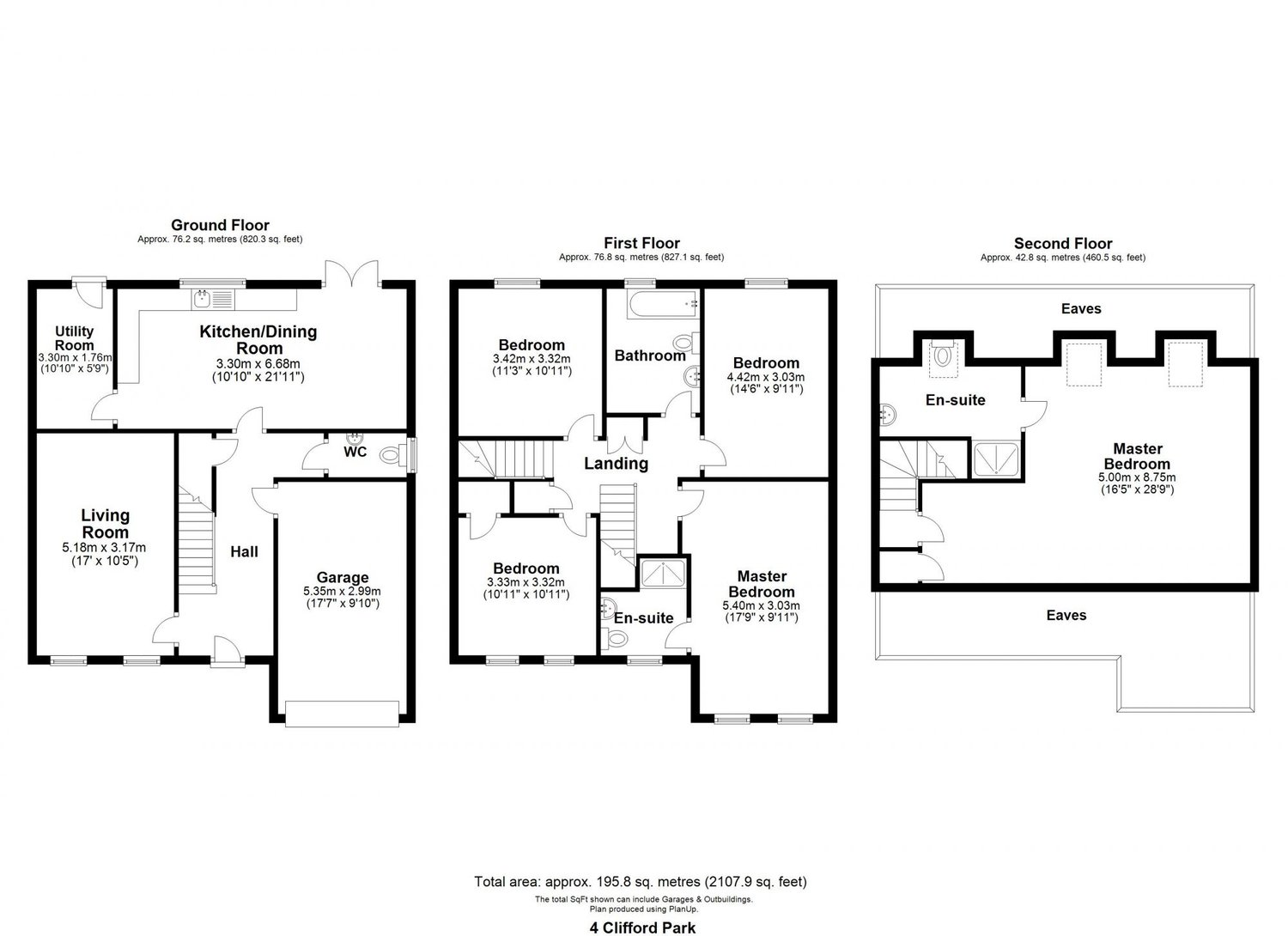 Plot 4 Clifford Park, Market Weighton, York Floorplan