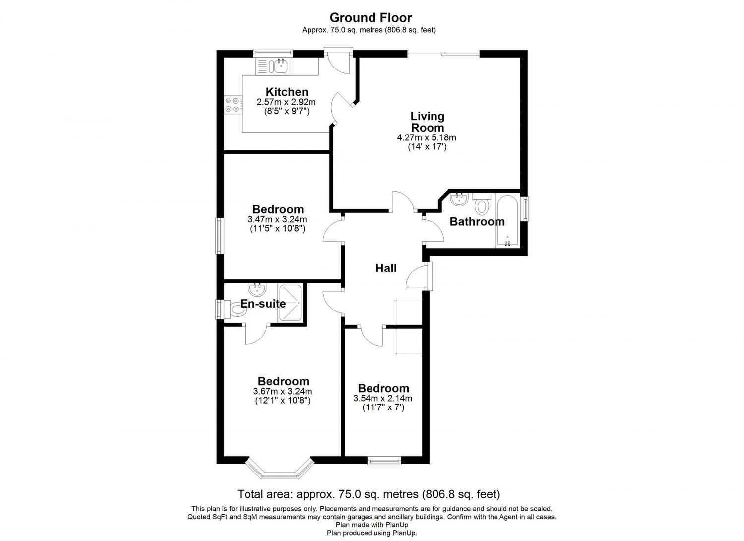 23A Briarsfield, Barmby Moor, York Floorplan