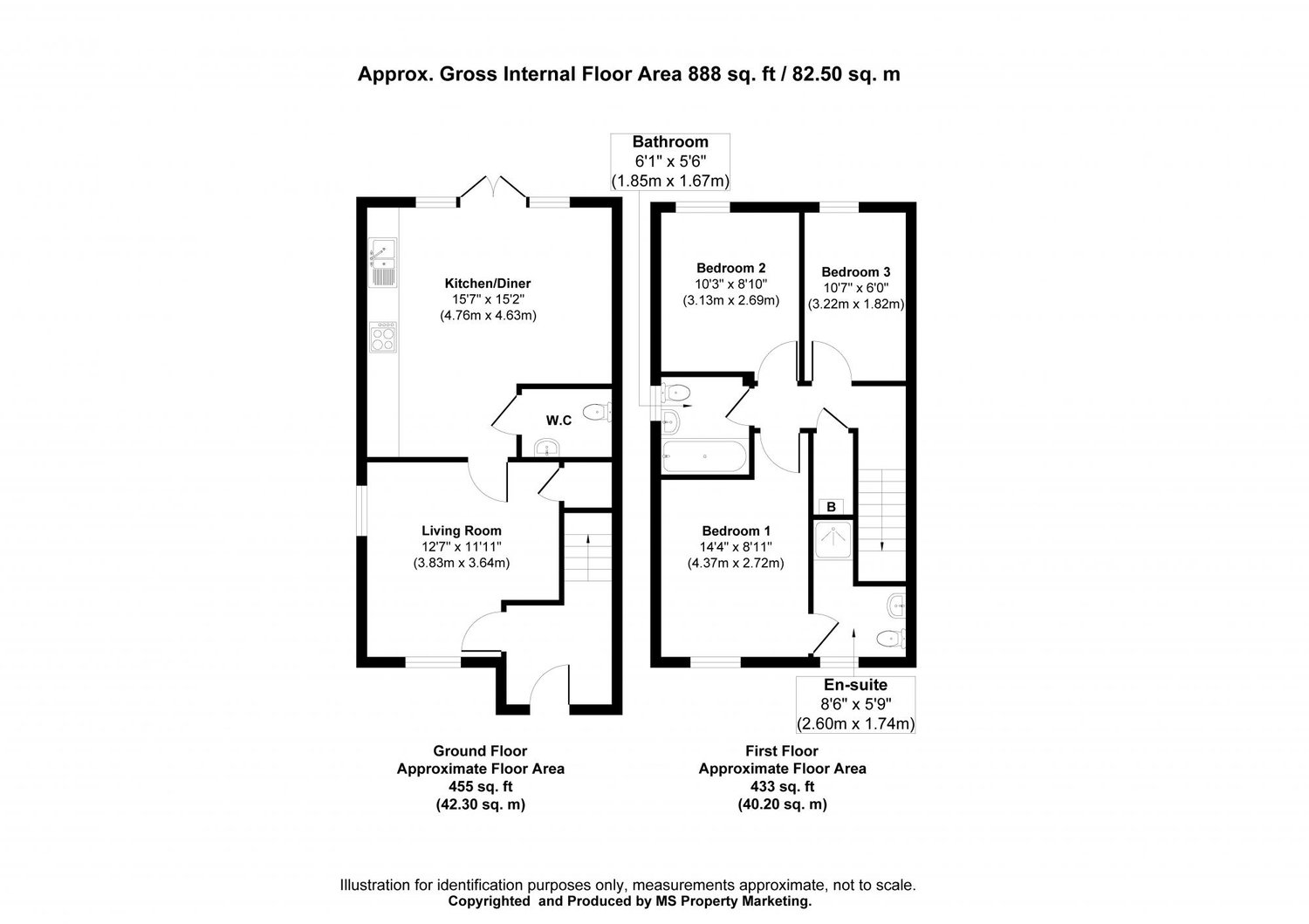 8 Burlington Place, Market Weighton, York Floorplan