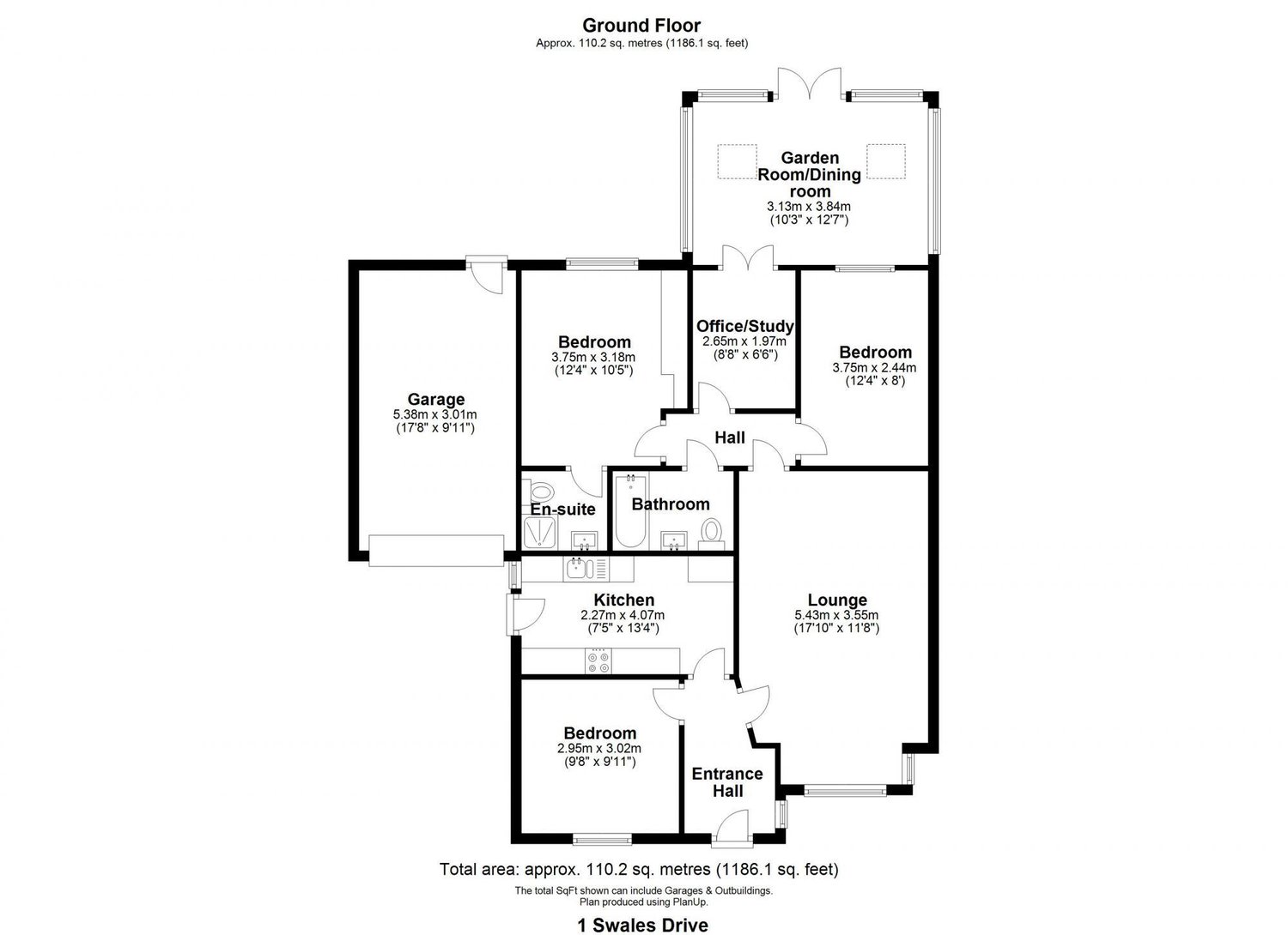 1 Swales Drive, Market Weighton, York Floorplan