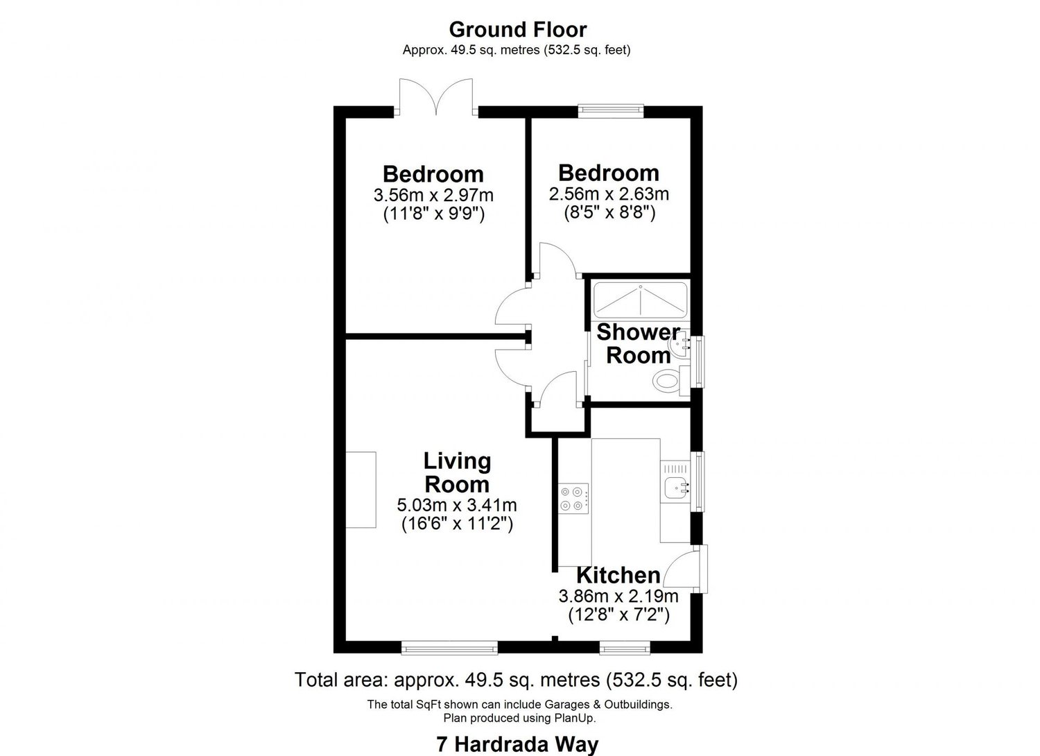7 Hardrada Way, Stamford Bridge, York Floorplan