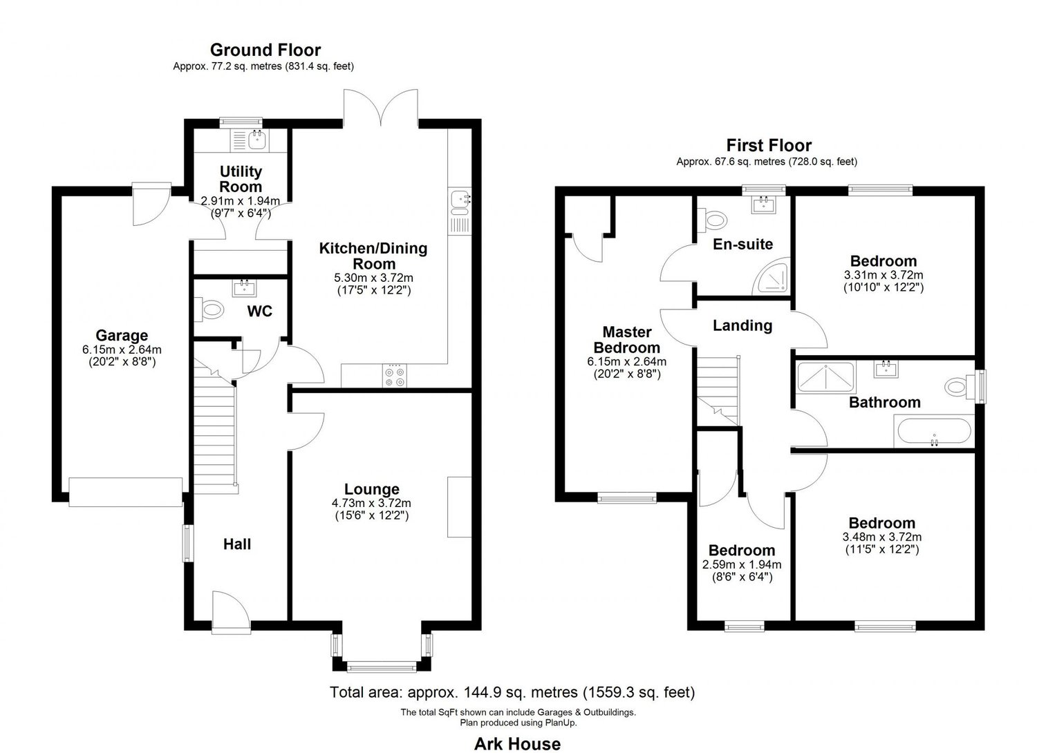 Ark House Main Street, Melbourne, York Floorplan