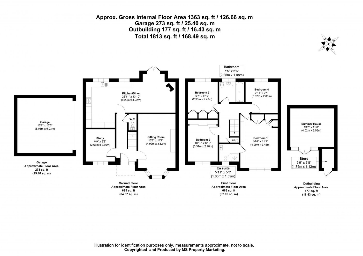 5 Steel Close, Market Weighton, York Floorplan