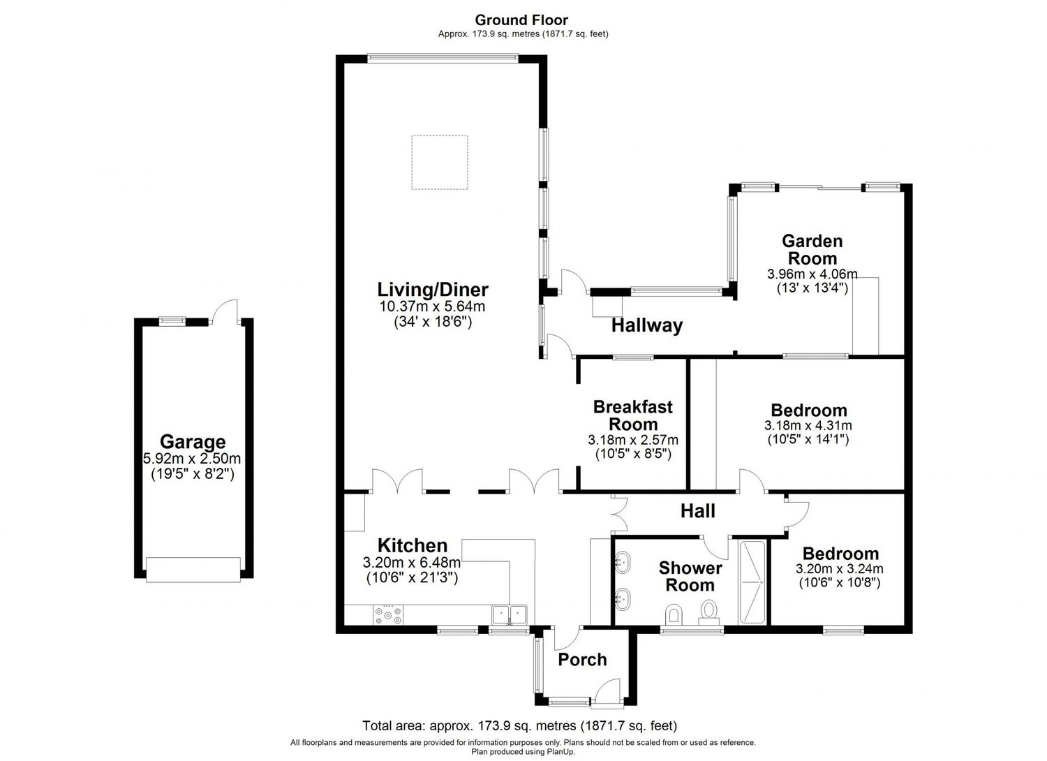 Puutalo Main Street, Elvington, York Floorplan