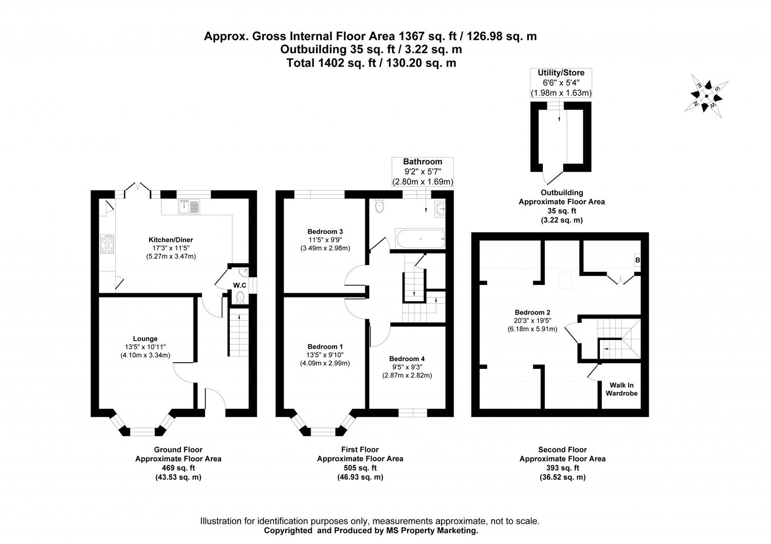 70 Danebury Drive, , York Floorplan