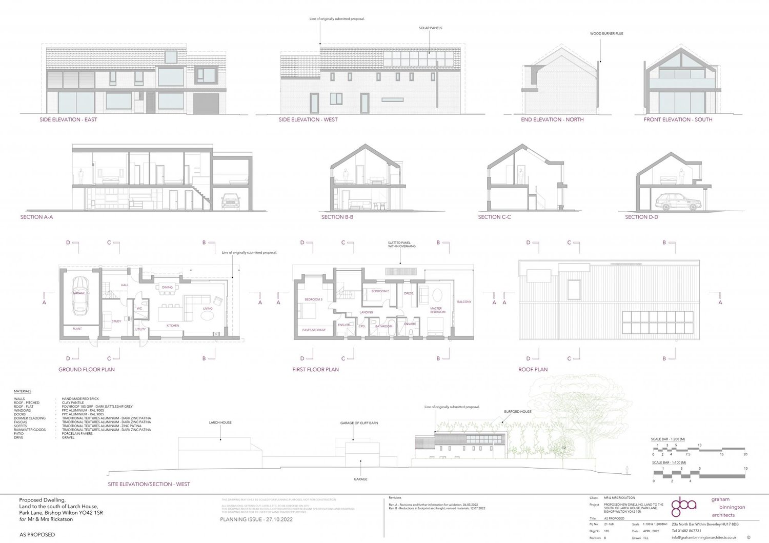 Building Plot Park Lane Wilton York RM English