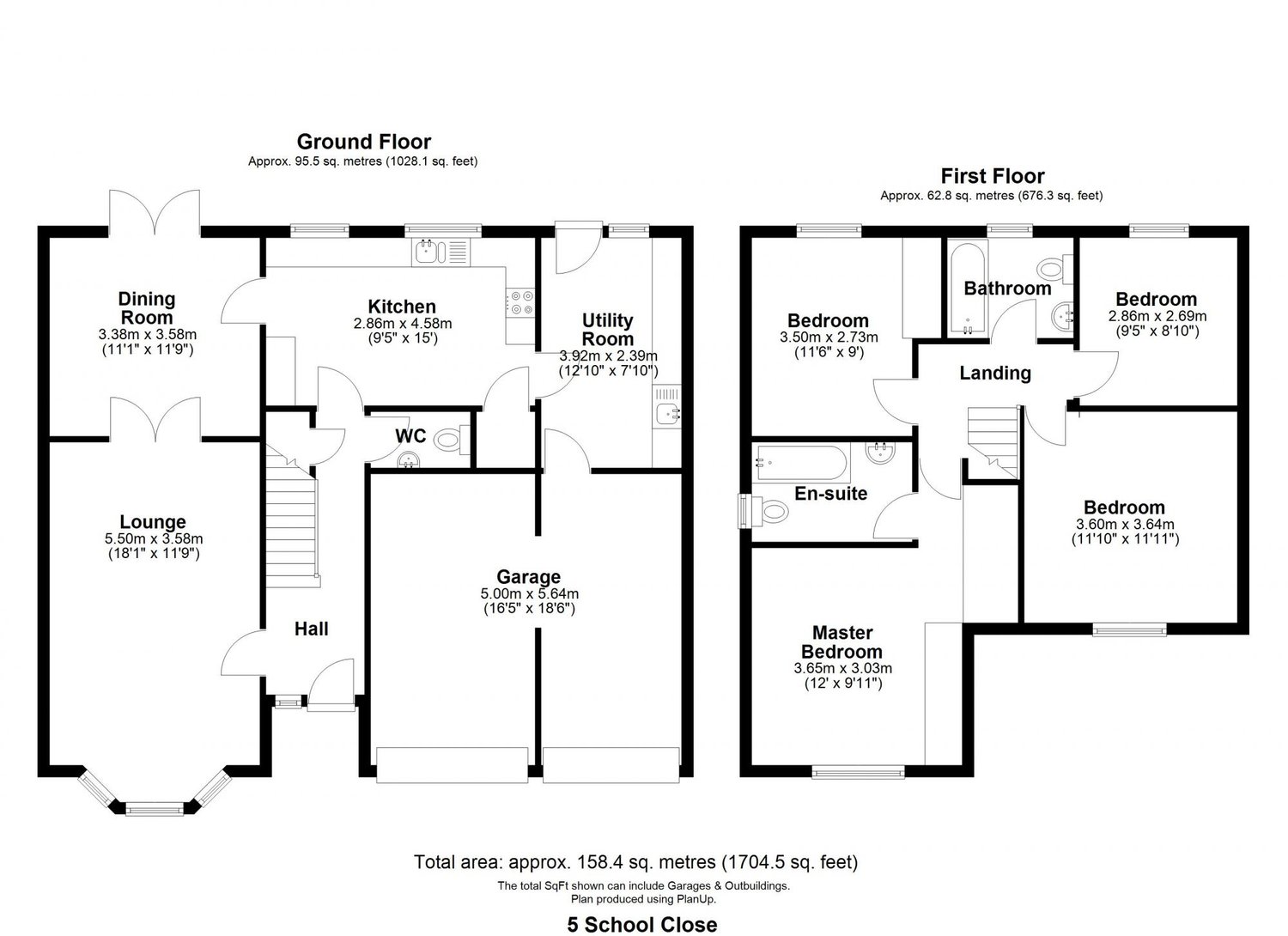 5 School Close, Stamford Bridge, York Floorplan
