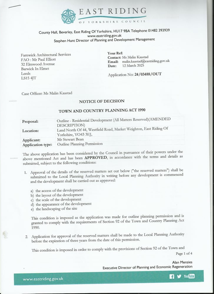 44 Westfield Road, Market Weighton, York