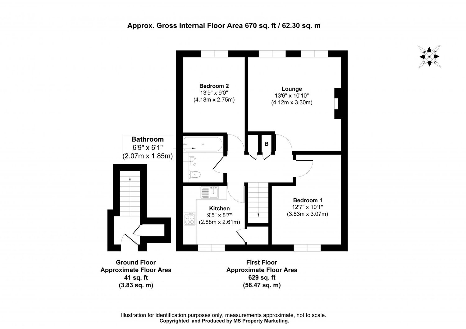 10 Westerdale Court, , York Floorplan