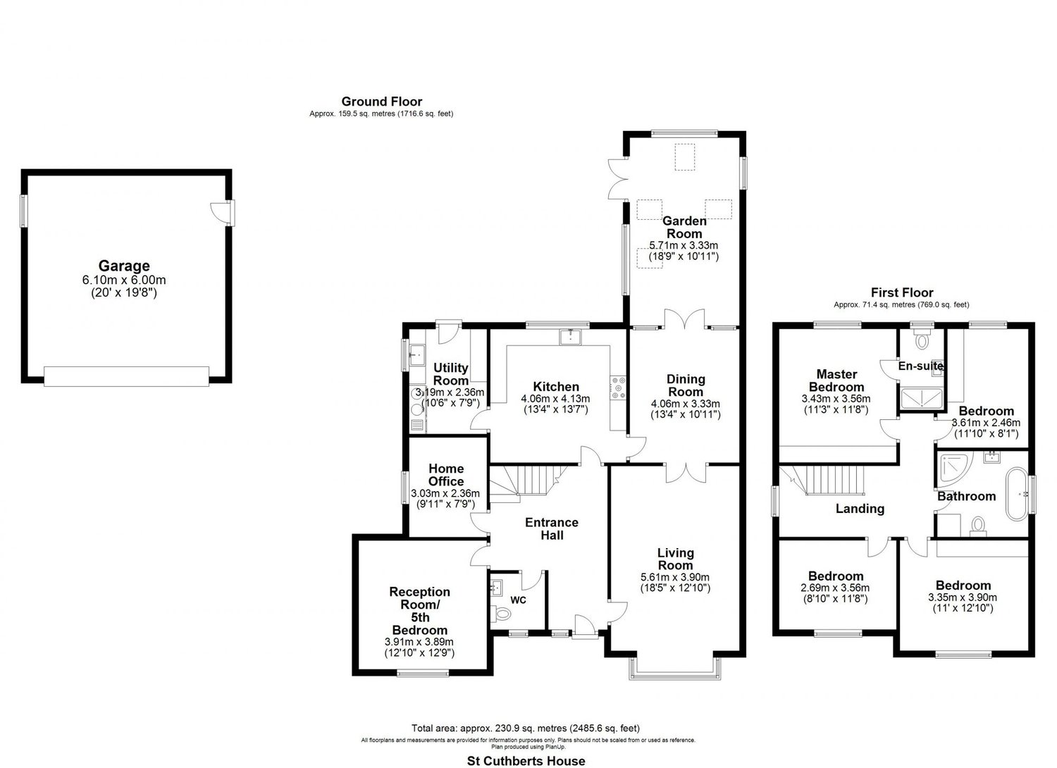 St Cuthberts House South End, Seaton Ross, York Floorplan