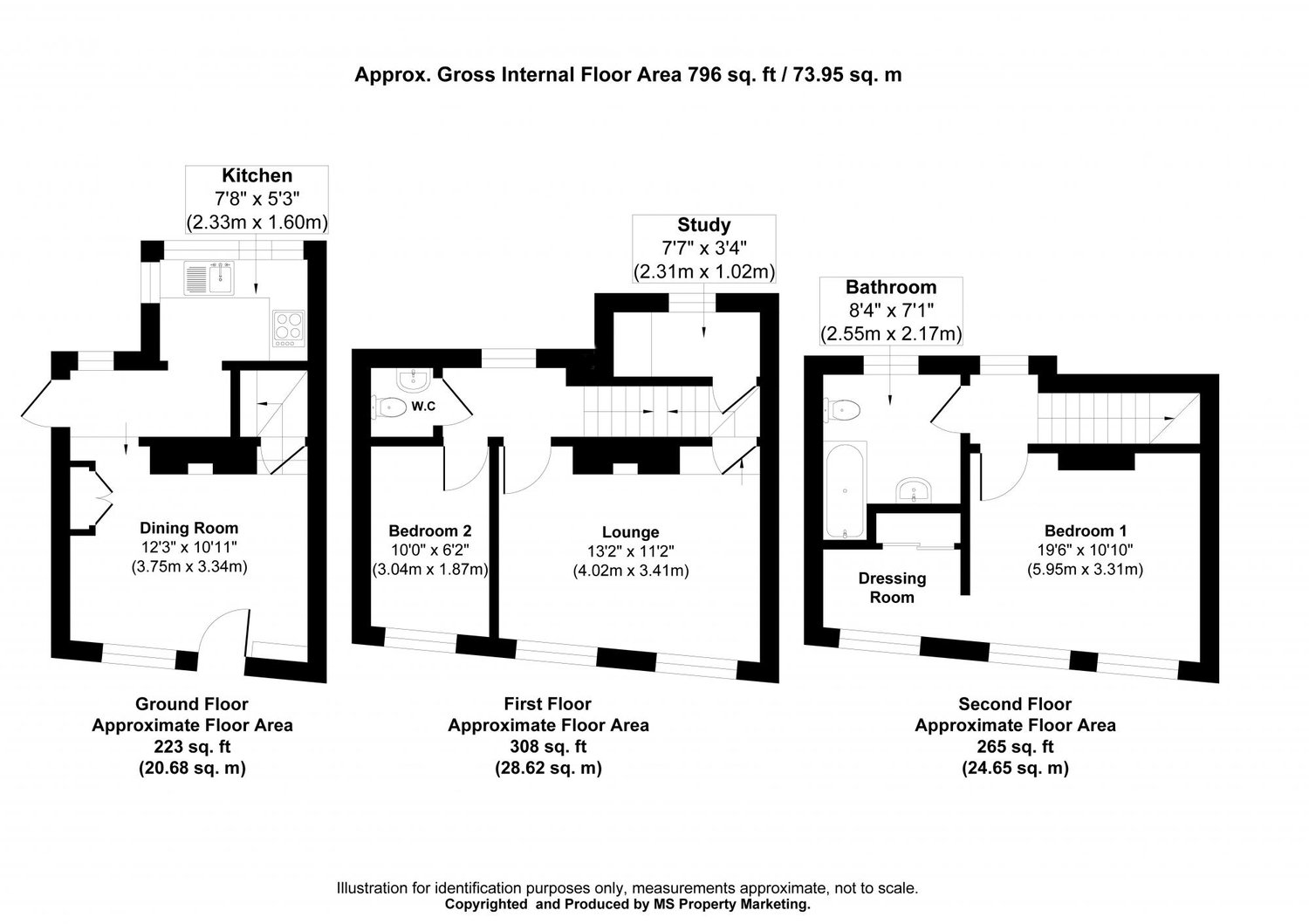 1 Union Street, Pocklington, York Floorplan