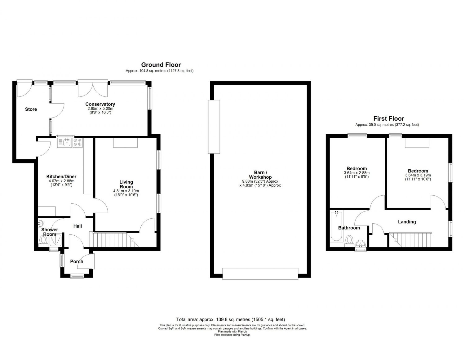 Holly Cottage Allerthorpe, York Floorplan