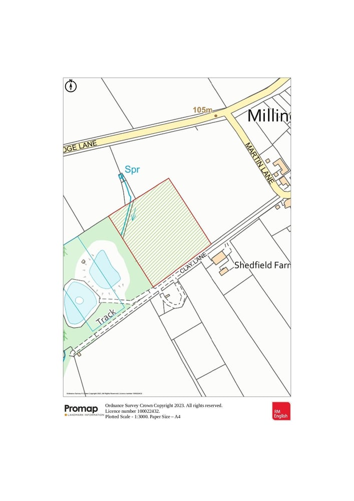 Land at Millington  Clay Lane, Millington 