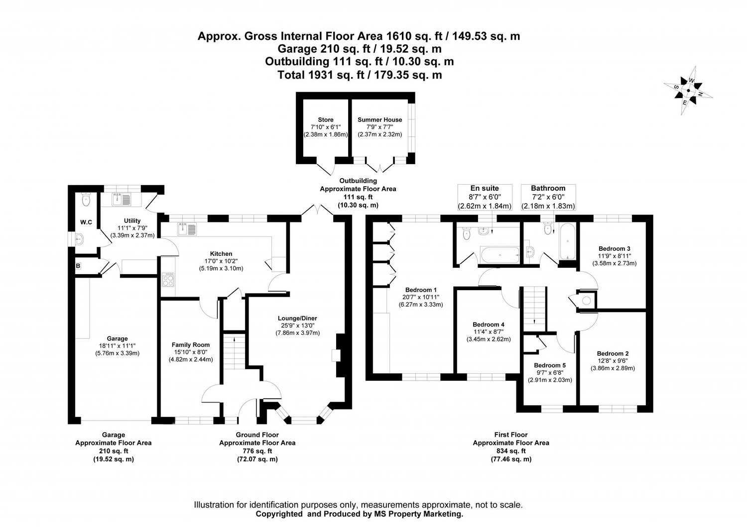 11 Riverside Close, Elvington, York Floorplan