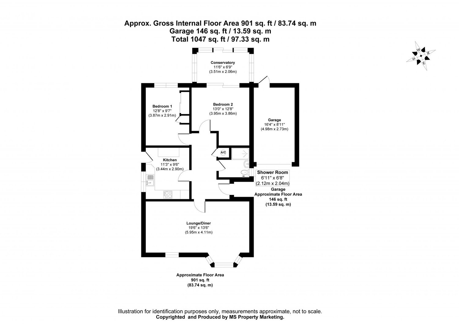 10 Beech View, Cranswick, Driffield Floorplan