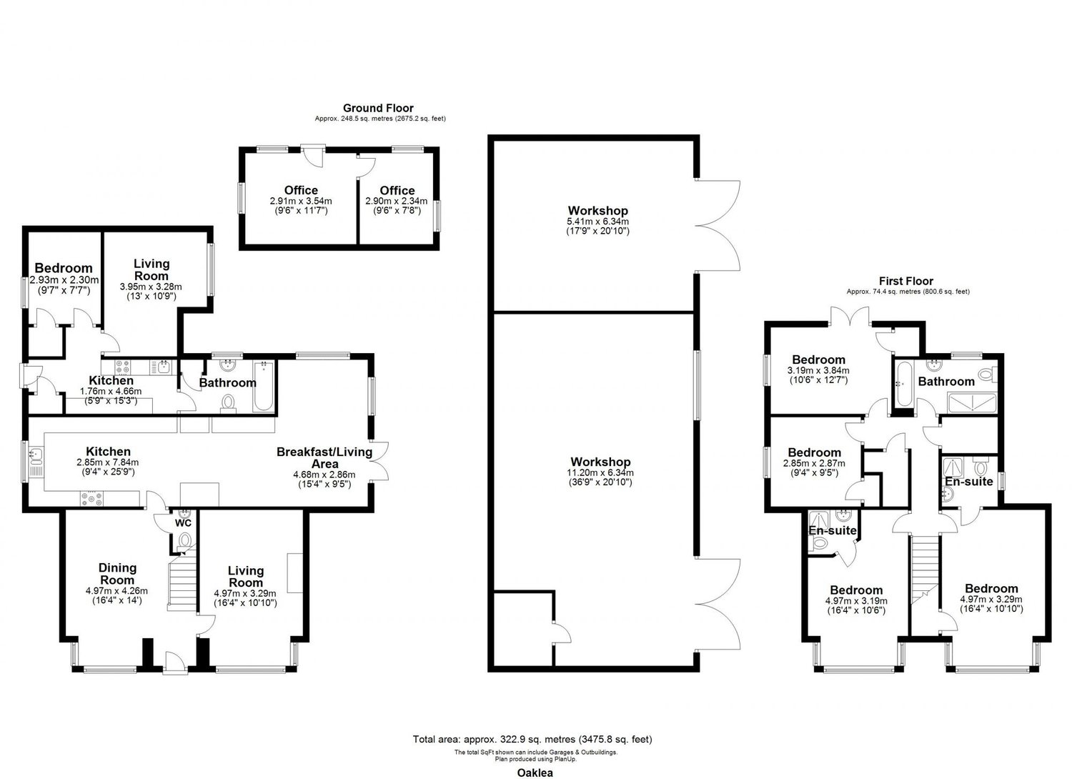 Oaklea North Lane, Huntington, York Floorplan