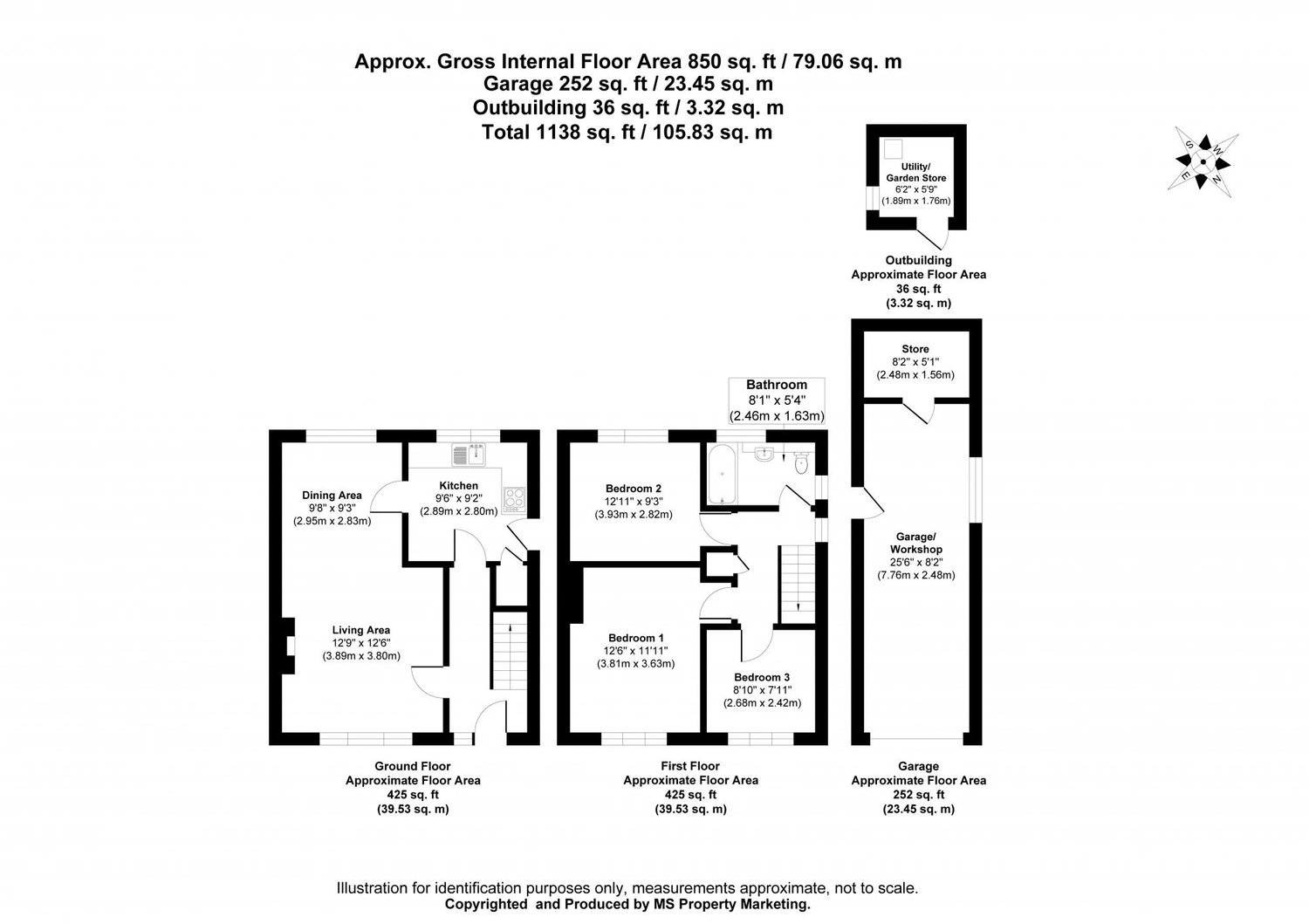 6 Well Garth, North Dalton, Driffield Floorplan