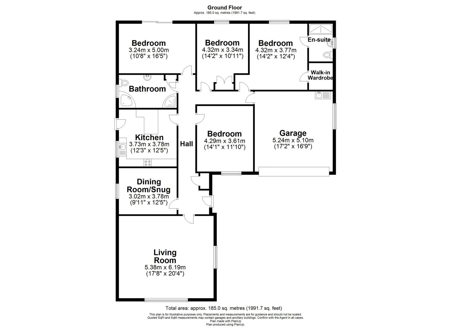 28 Selby Road, Holme-on-spalding-Moor, York Floorplan