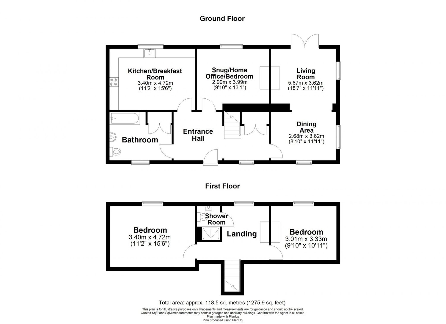 Pear Tree Cottage Kilnwick Percy, Kilnwick Percy, York Floorplan