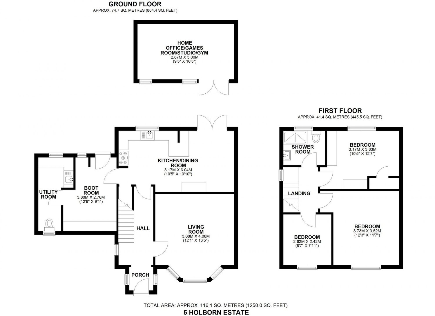 5 Holborn Estate, Barmby Moor, York Floorplan