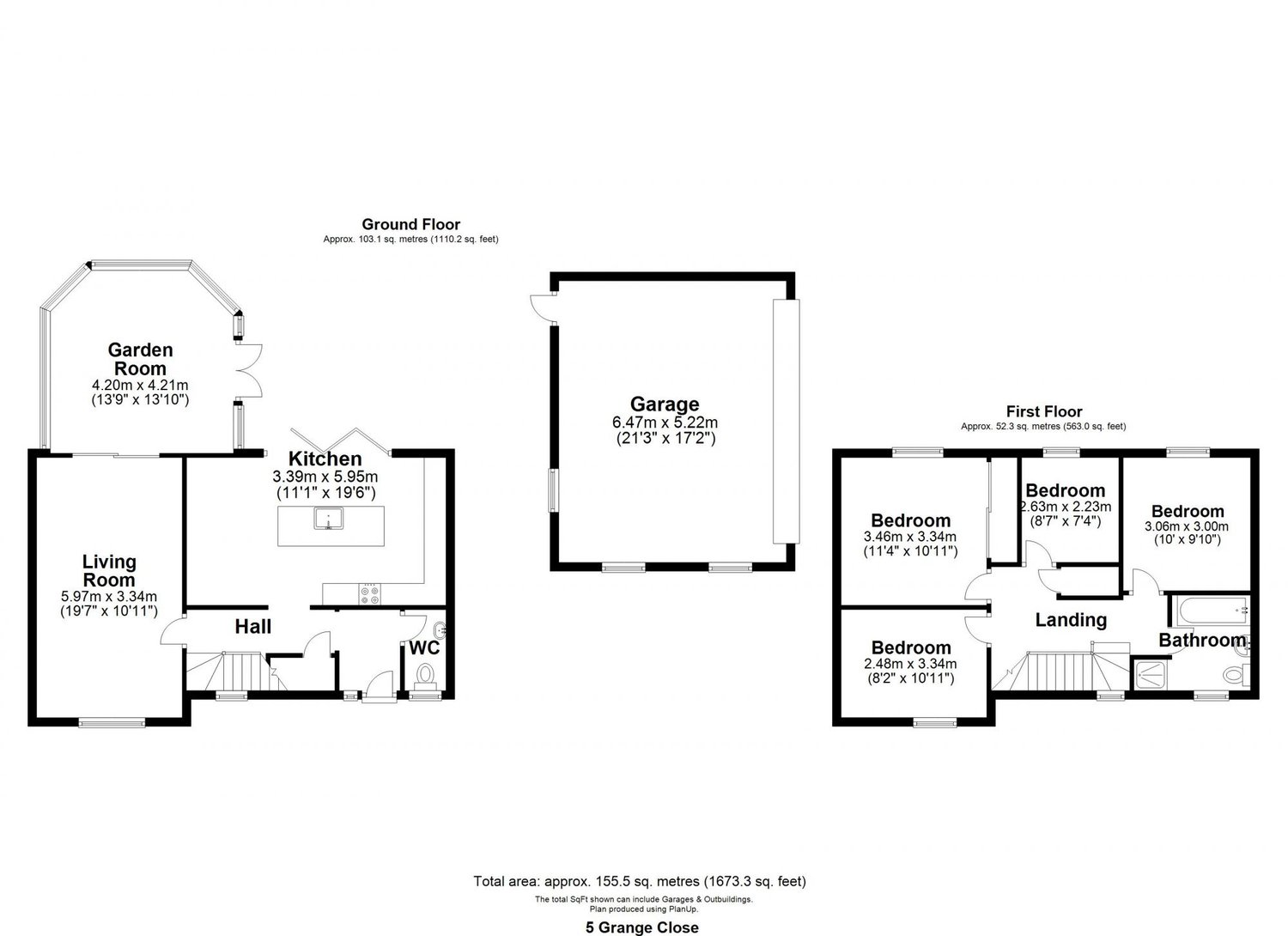 5 Grange Close, Full Sutton, York Floorplan