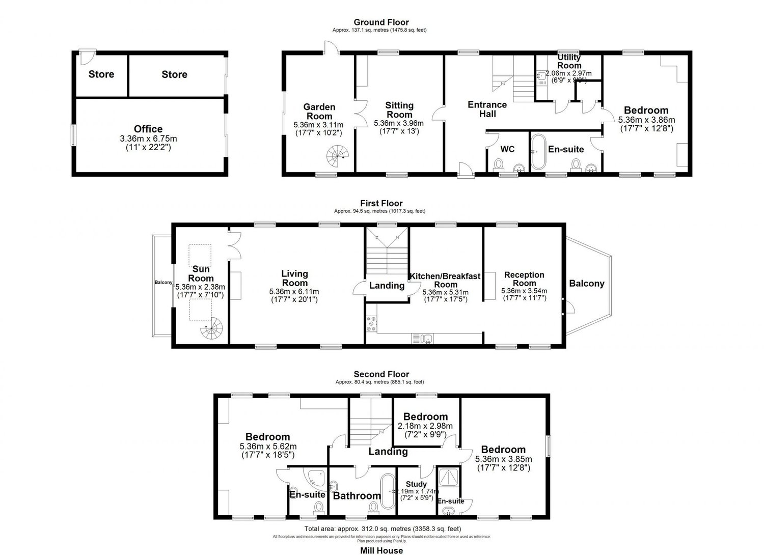 The Mill House Canal Head, Pocklington, York Floorplan
