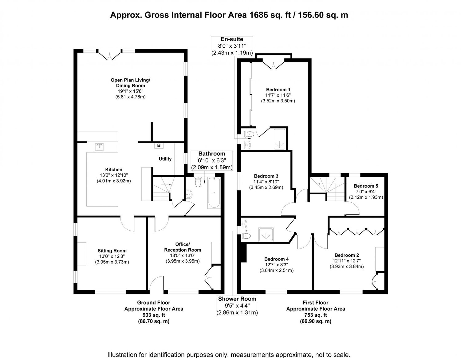 58 High Street, Holme-on-spalding-Moor, York Floorplan