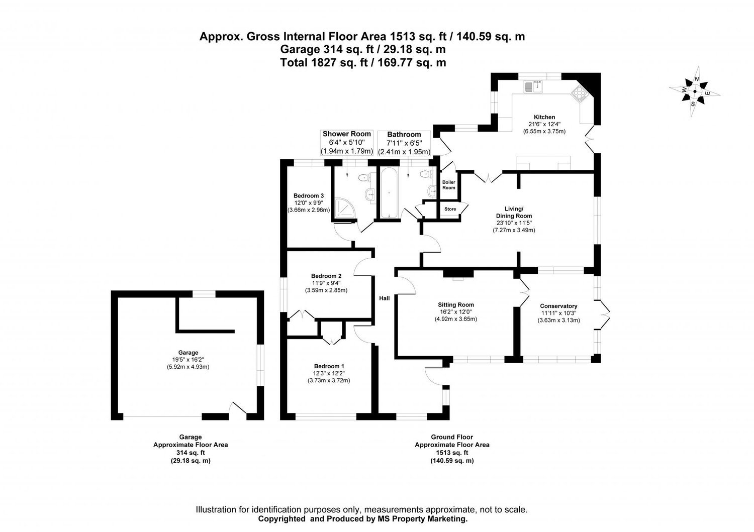 The Old Forge Huggate Road, North Dalton, Driffield Floorplan