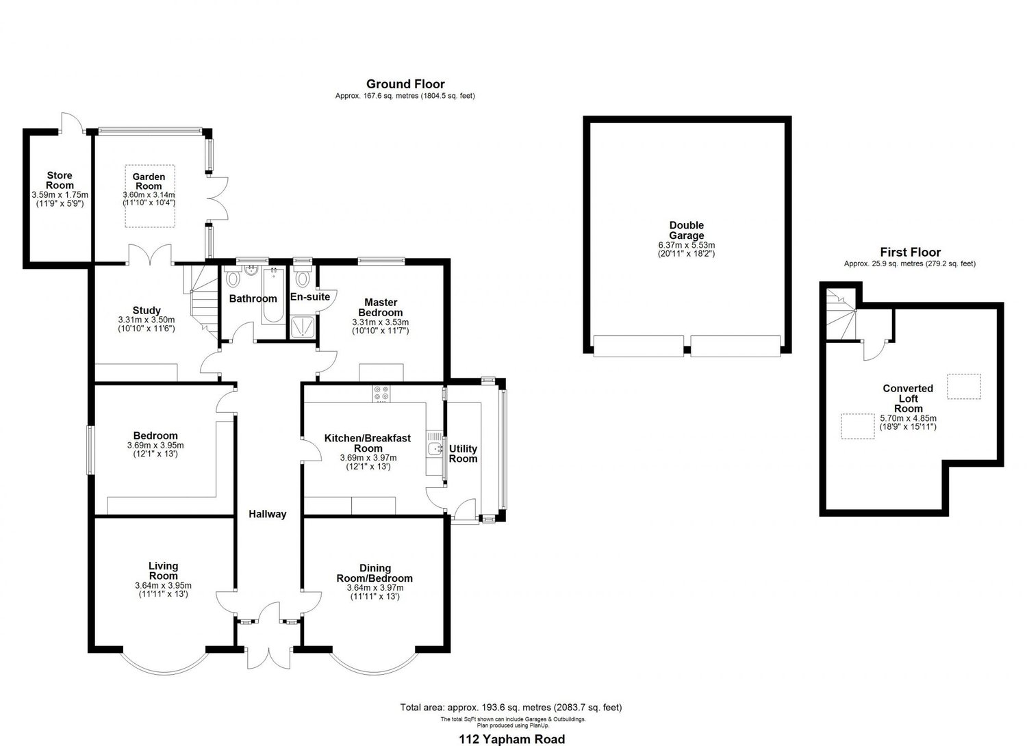 112 Yapham Road, Pocklington, York Floorplan