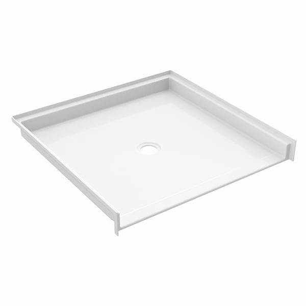 center drain shower base for disabled people