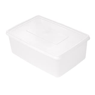 Contenitori per alimenti in plastica quadrati